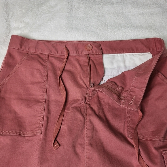L.L Bean Casual Pink Women's Cotton Skirt Size 8 Petite. Item 300061 - Picture 9 of 9